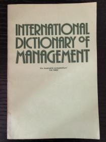 International Dictionary of Management