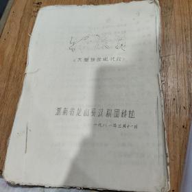 特派员（大型惊险现代戏）油印剧本33页