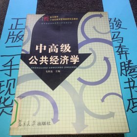 中高级公共经济学（一版一印，馆藏本）