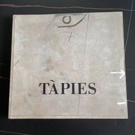 Tapies 画集  开本约：27.5厘米*29.5厘米  229页