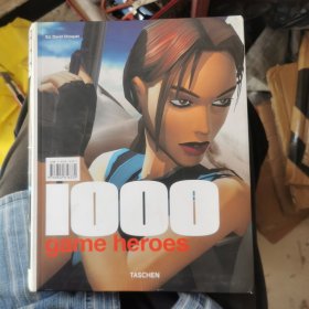 1000 Game Heroes (Midi) 英文原版 软精装