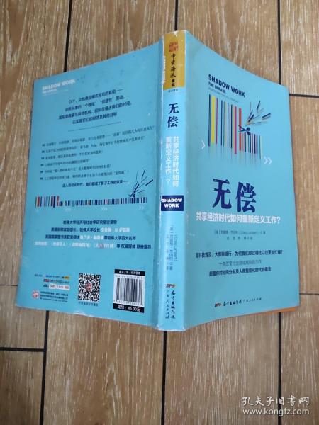 无偿：共享经济时代如何重新定义工作？