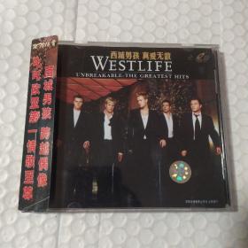 【CD+VCD Westlife 西城男孩】The Greatest Hits Unbreakable 真爱无敌双碟装】湖南金峰