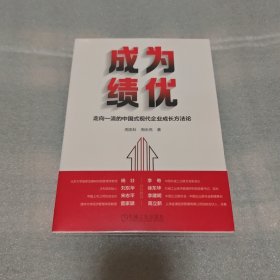 成为绩优：走向一流的中国式现代企业成长方法论