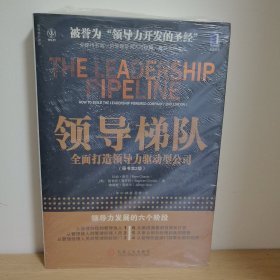 【正版 塑封 现货图书 实物发货】领导梯队：全面打造领导力驱动型公司(原书第2版)