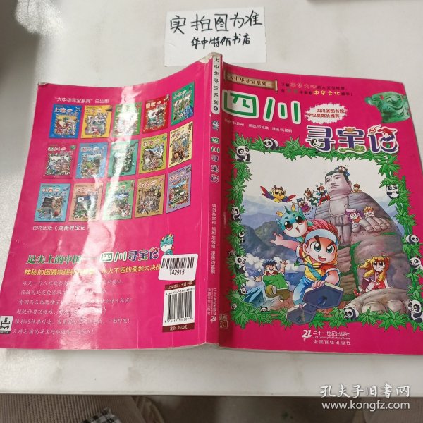 我的第一本大中华寻宝漫画书5：四川寻宝记