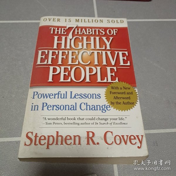 The 7 Habits of Highly Effective People：Powerful Lessons in Personal Change