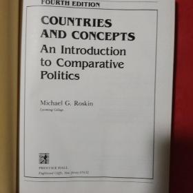 COUNTRIES AND CONCEPTS AN INTRODUCTION TO COMPARATIVE POLITICS