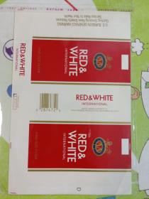 烟标 – RED&WHITE香烟