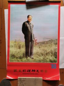 1993年挂历：敬爱的领袖毛泽东（连封面13张）（035）