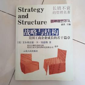 战略与结构：美国工商企业成长的若干篇章