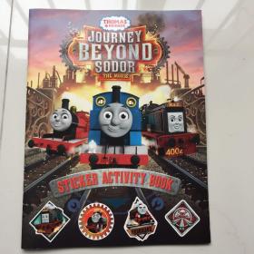 THOMAS & FRIENDS JOURNEY BEYOND SODOR THE MOVIE STICKER ACTIVITY BOOK  托马斯绘本贴纸书
