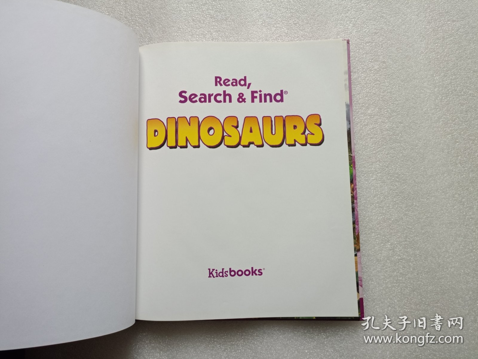 Read, Search & Find：Dinosaurs