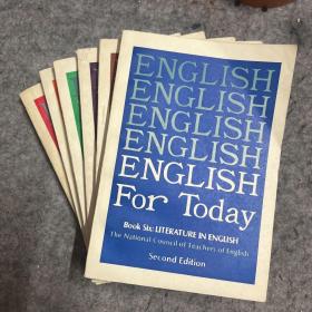 ENGLISH For Today :Book1.2. 3 . 4 . 5. 6   六本合售