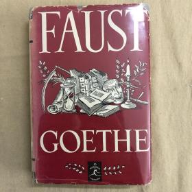 Faust 《浮士德》 歌德 Goethe 名著 modern library 1950 年 布面精装版