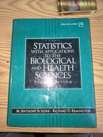 Statistics with Applications to the Biological and Health Sciences 统计及其在生物与健康科学中的应用