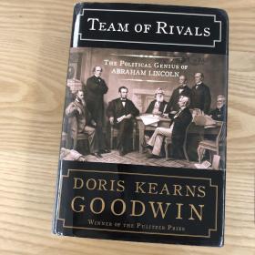 林肯与劲敌幕僚 英文版 team of rivals political genius of Abraham Lincoln