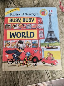 英文原版绘本 Busy Busy World 斯凯瑞