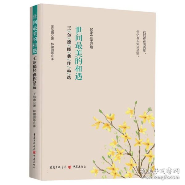 全新正版图书 世间美的相遇:王尔德典作品选王尔德重庆出版社9787229174057