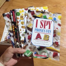 视觉大发现系列 附CD 英文 I Spy Phonics Fun 12册