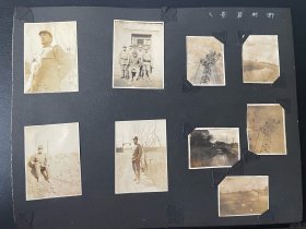 民国日军两页照片。