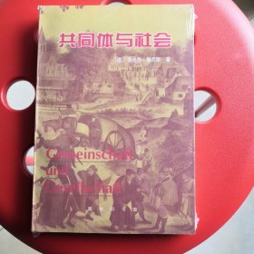 共同体与社会：纯粹社会学的基本概念