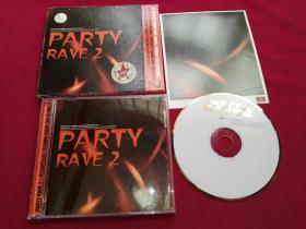 PARTY RAVE2（在线音乐） 1张CD全 碟片 外国音乐