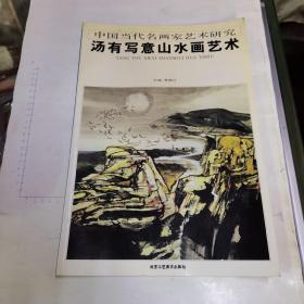 汤有写意山水画艺术