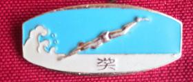河南省游泳比赛奖章，