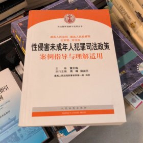 司法解释理解与适用丛书：性侵害未成年人犯罪司法政策案例指导与理解适用