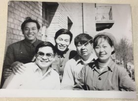 相声大师马季赵炎原版生活照片七十年代末