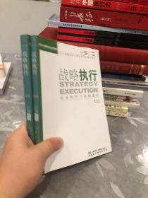 战略执行企业执行力的制度化 上下册全