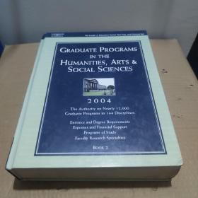 Graduate programs in the humanities arts social sciences 2004  book2