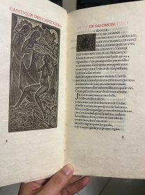 其他私人出版社#19-‘Cantique Des Cantiques De Solomon’ Cranach出版社1931年-Eric Gill精美木刻插图