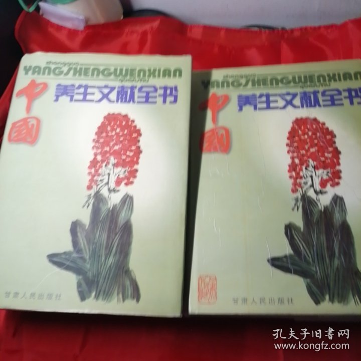 中华养生文献全书，第二卷，第三卷两本合售，