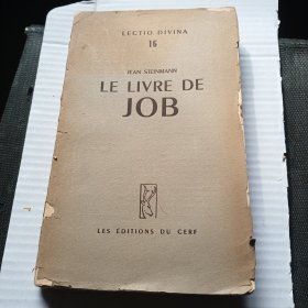 LE LIVRE DE JOB【32开，毛边书】