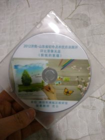 2012济南 山东省初中美术优质课展评 评比录像光盘 剪纸的意蕴