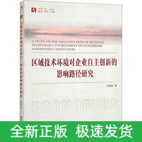 區(qū)域技術(shù)環(huán)境對企業(yè)自主創(chuàng)新的影響路徑研究