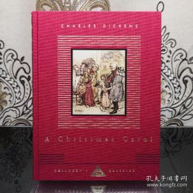 【现货】A Christmas Carol everyman's library CHILDREN'S CLASSICS 人人文库 儿童经典系列 英文原版 布面封皮琐线装订 丝带标记 内页无酸纸可以保存几百年不泛黄