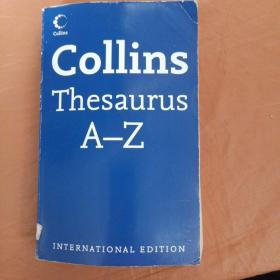 Collins Thesaurus A-Z INTERNATIONAL EDITION