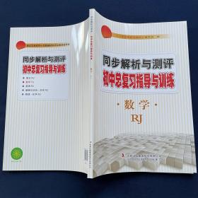 【正版】2023同步解析与测评初中总复习指导与训练数学RJ附答案