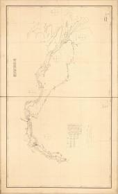 古地图1882 江苏长江海图。纸本大小138.63*84.62厘米。宣纸艺术微喷复制。320元包邮