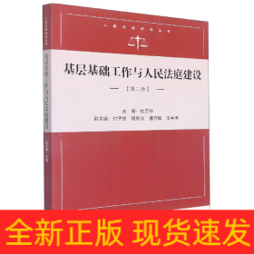 基层基础工作与人民法庭建设