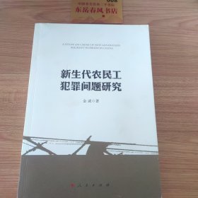 新生代农民工犯罪问题研究