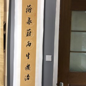 李秋水精品书法对联