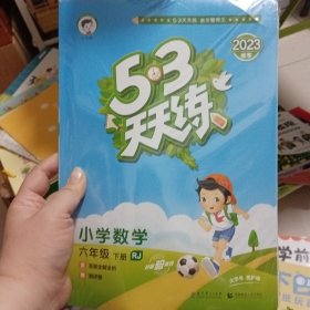 （2023）53天天练 小学数学 六年级下 RJ（人教版）2023年春