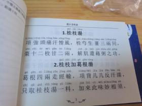 单本大字拼音版长沙方歌括（药性赋或新著四言脉诀）