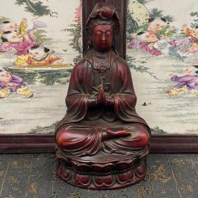 早期旧收藏清代木雕老物件保真