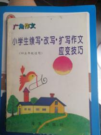 小学生考试作文应变技巧与训练