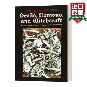 英文原版 Devils, Demons, and Witchcraft 魔鬼、恶魔和巫术插图集 英文版 进口英语原版书籍